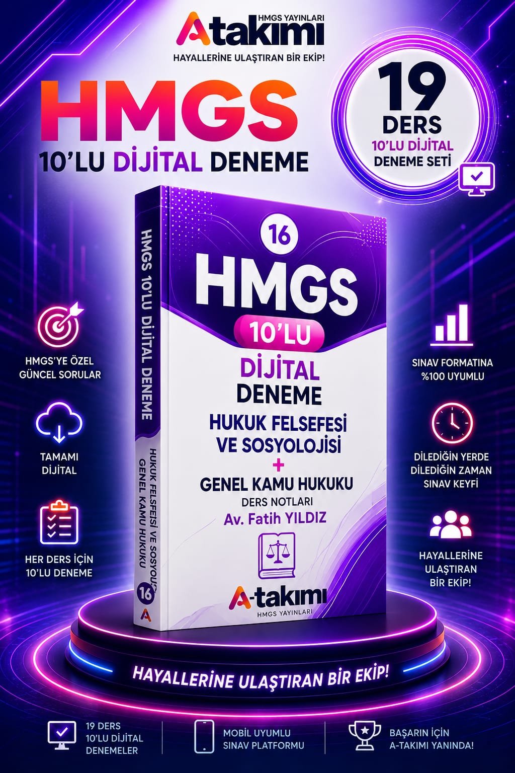 Genel Kamu & Hukuk Felsefesi ve Sosyolojisi Çözümlü 10'lu Branş Deneme Sınavı